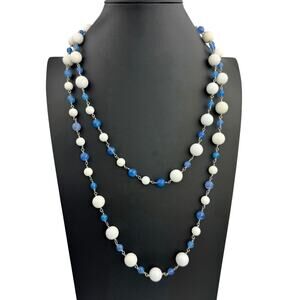 New Willow House Jewelry by Sara Blaine Regatta Agate Beads Endless Necklace